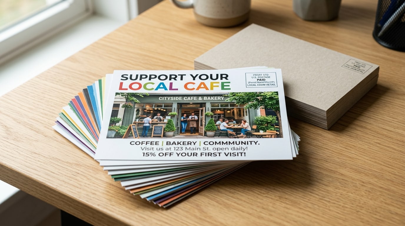 Best paper stocks for postcards mailed via USPS EDDM