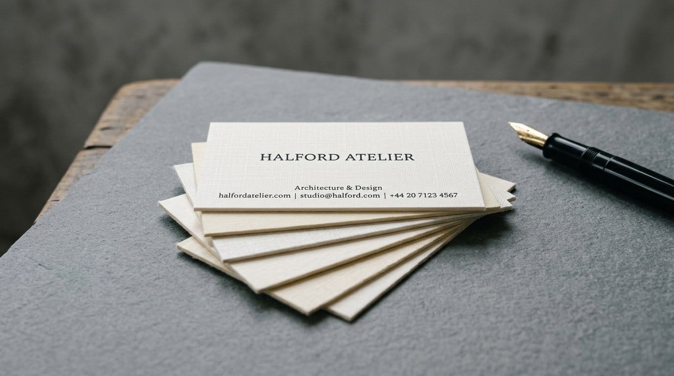 Linen uncoated business cards: the underrated finish that quietly outclasses gloss
