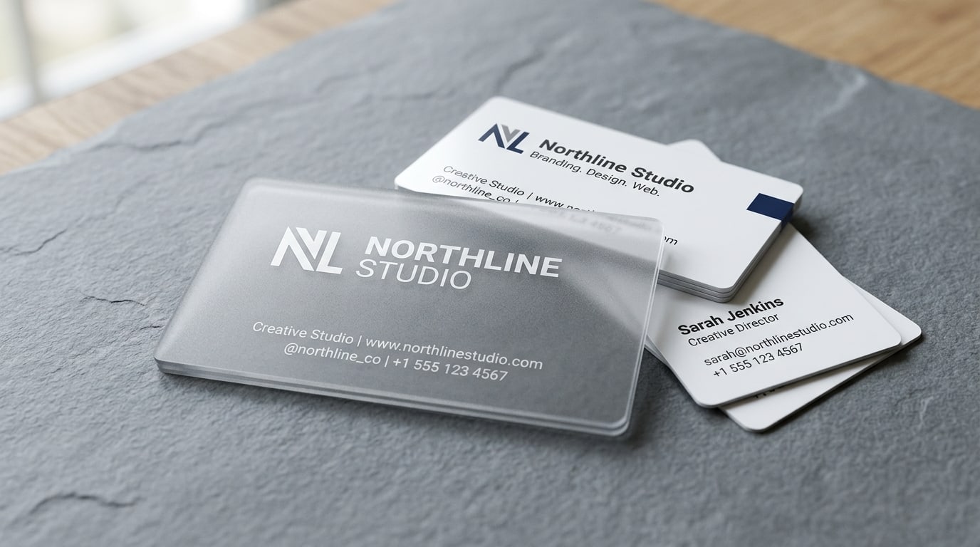 Plastic business cards: when they actually make sense (and when they don't)