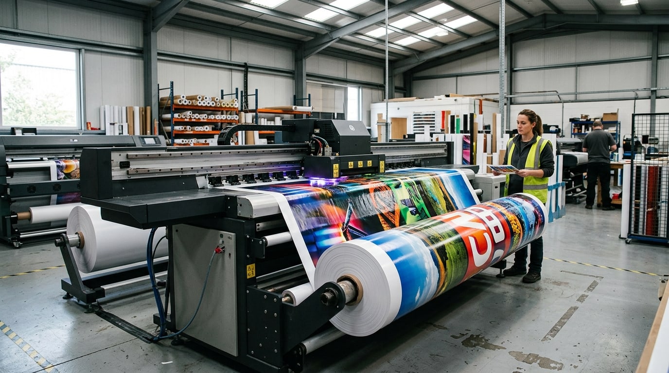 Large format press