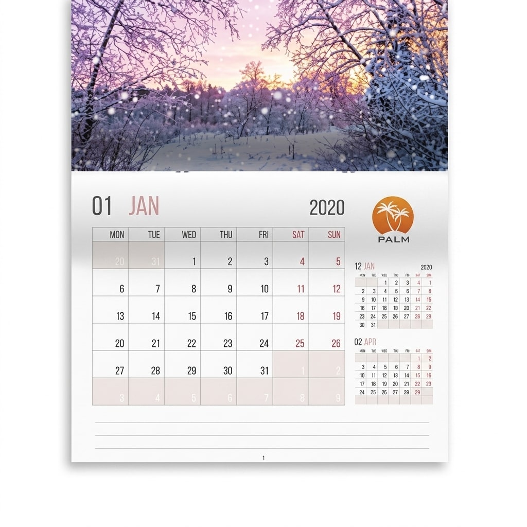 11x8.5 Calendars