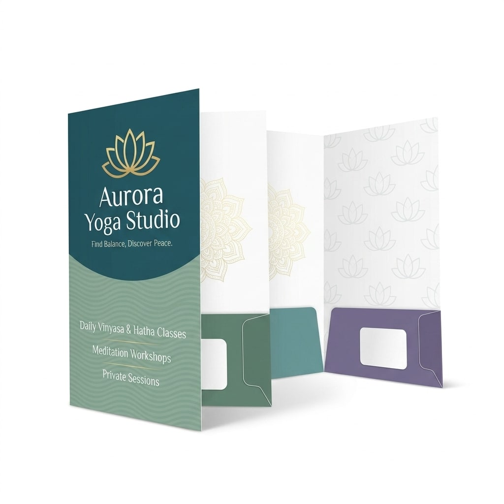 5.25x10.5 Presentation Folder
