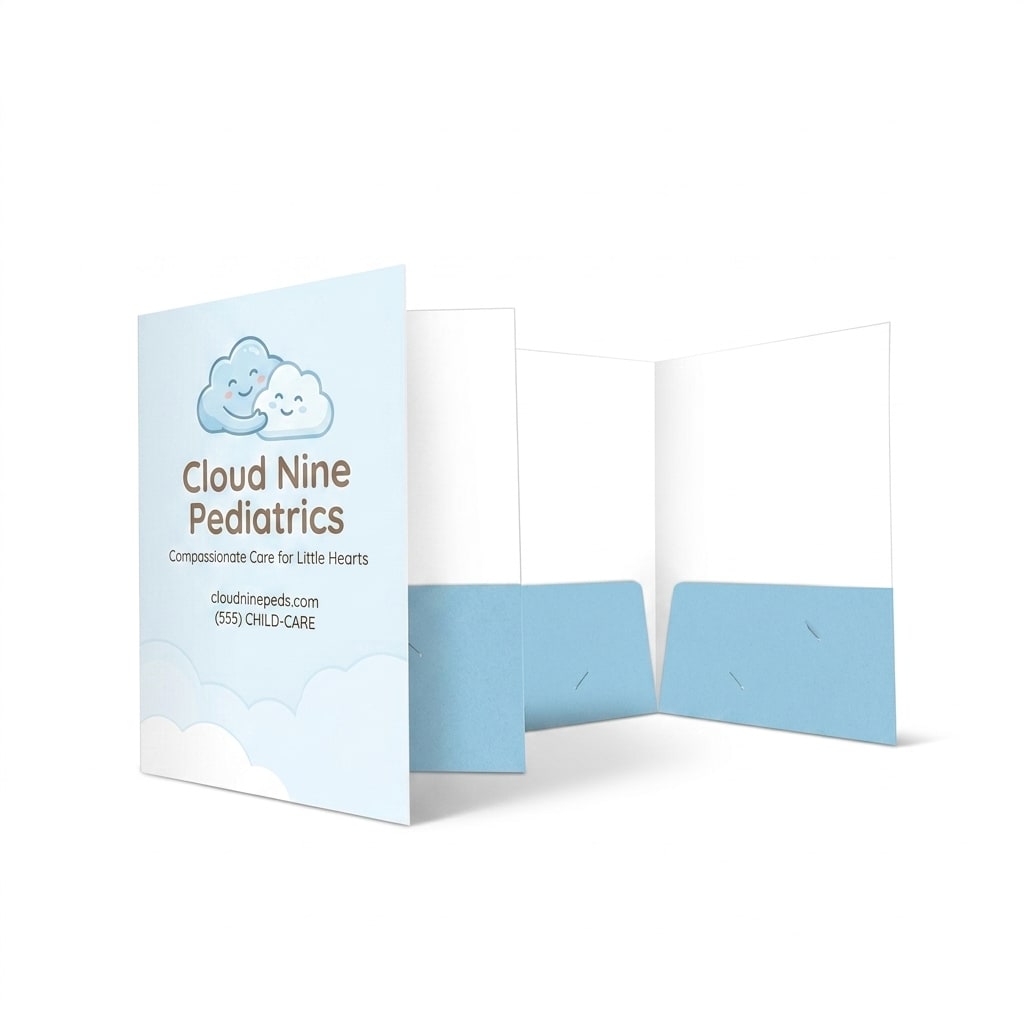 6x9 Presentation Folder
