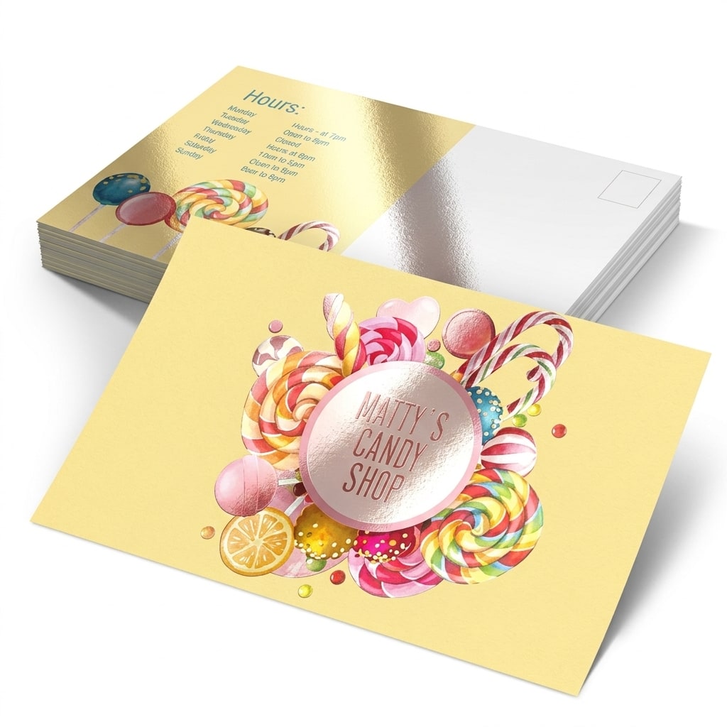 Akuafoil Postcards