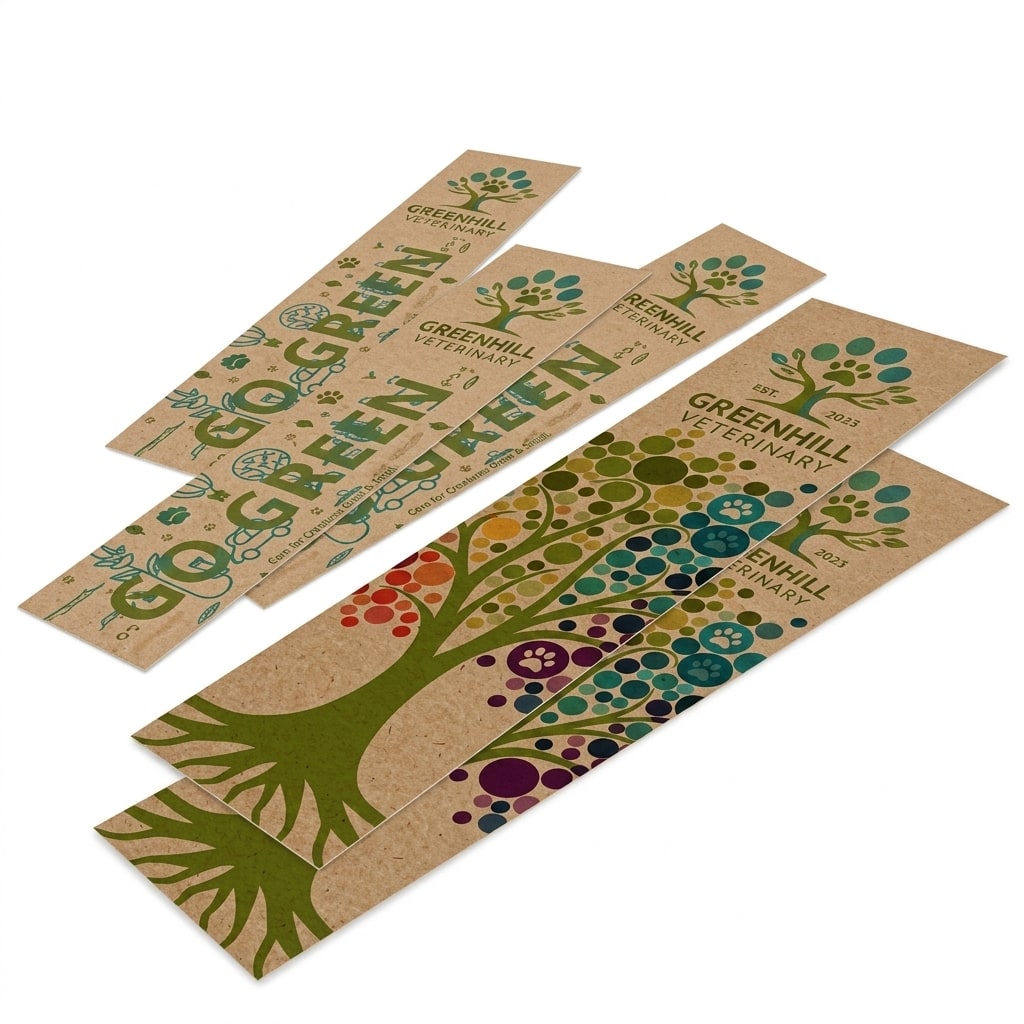 Brown Kraft Bookmarks