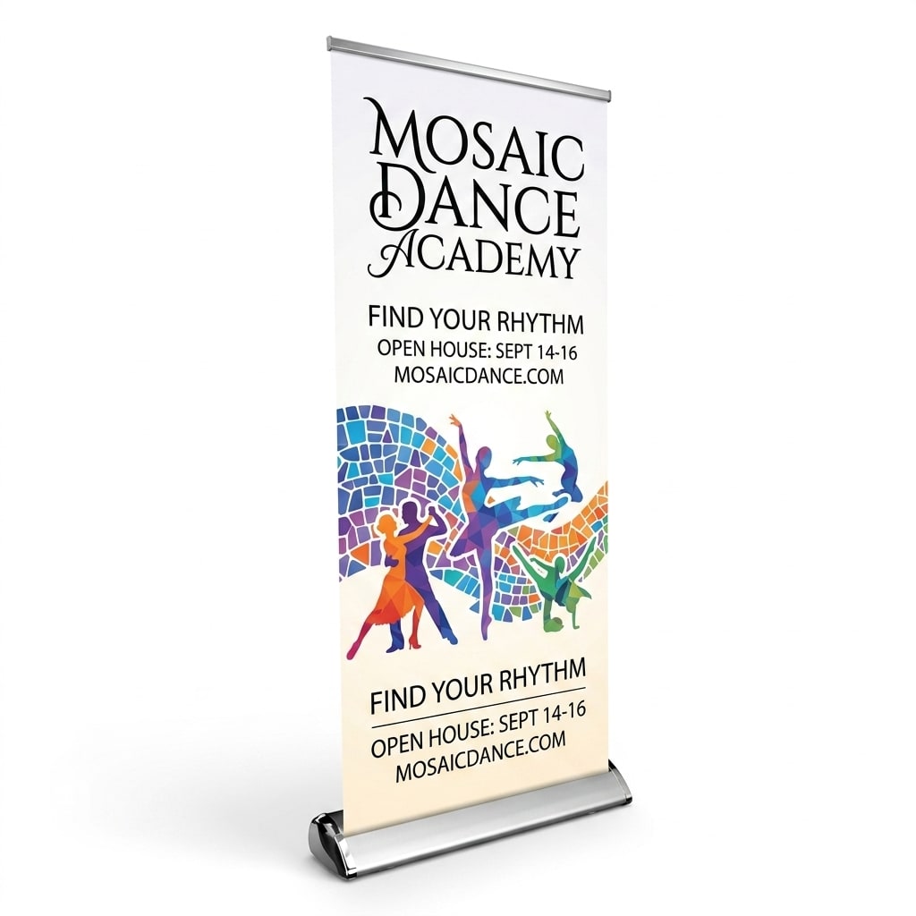 Deluxe Single-Sided Retractable Banner Stands