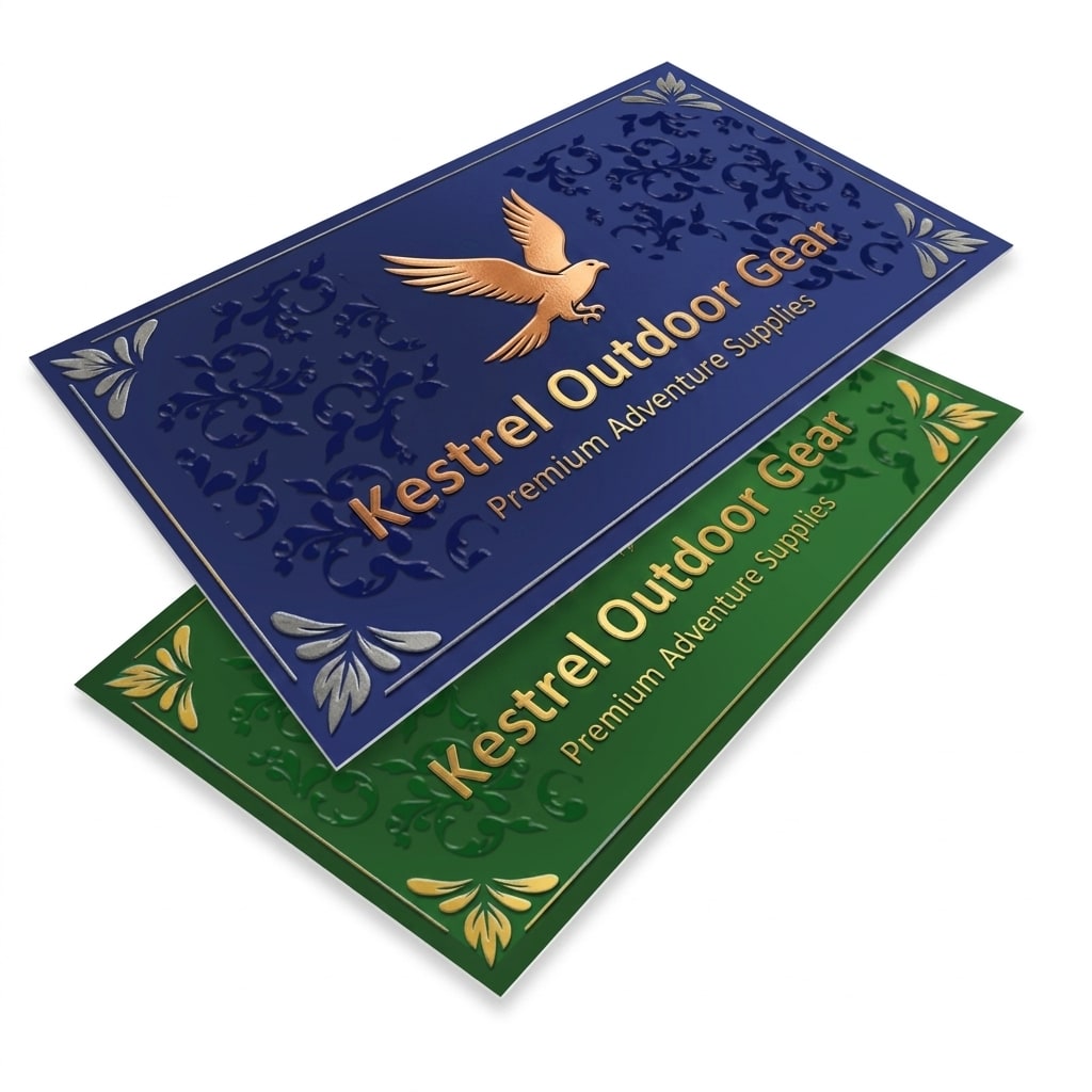 Dual Raised Business Cards