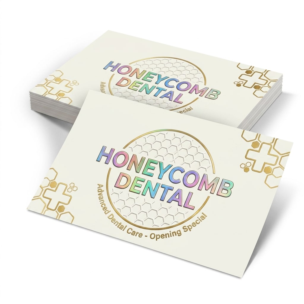 Dual Raised Postcards