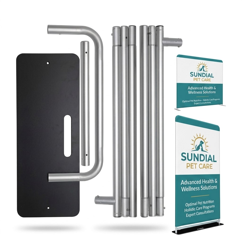 Fabric Tube Display Hardware