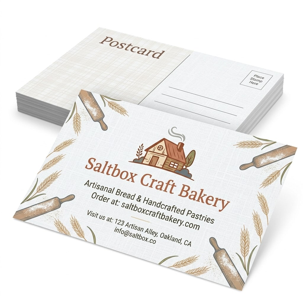 Linen Uncoated Postcards