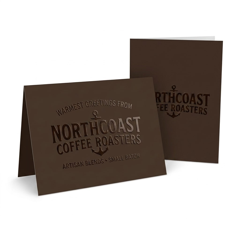 Raised Spot UV Greeting Cards