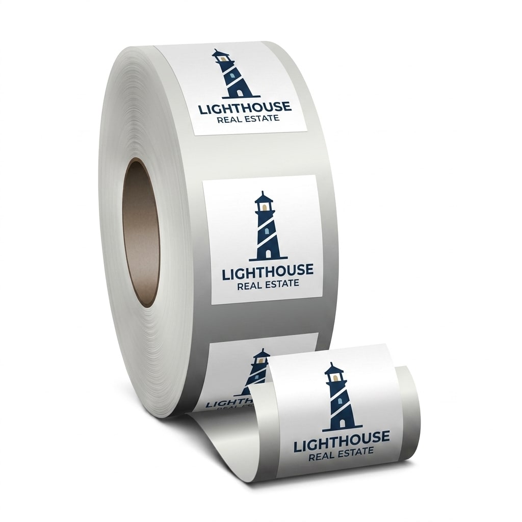 Square Roll Labels